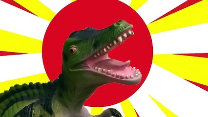 5 Little Monkeys Jumping on the Bed (Dinosaur Version) | Children Nursery Rhyme