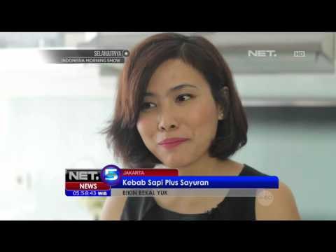Membuat Bekal Sehat Kebab Daging dan Roti Cane bersama Owner Baba Rafi - NET5