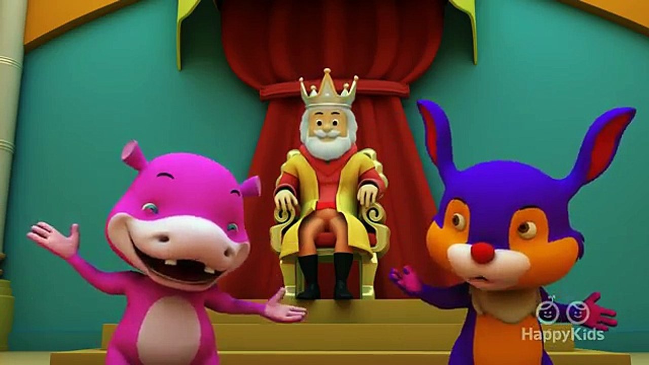 Old King Cole - Nursery Rhymes For Kids and Children With Lyrics | Baby Songs