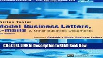 [Popular Books] Model Business Letters, E-Mails,   Other Business Documents Full Online