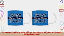 Grandpa Gifts Best Paw Paw Ever Fathers Day Gifts 2 Pack Gift Coffee Mugs Tea Cups Blue 63dc0342