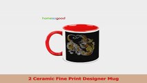HomeSoGood Angry Dragon Coffee Mugs 2 Mugs 48b56d66