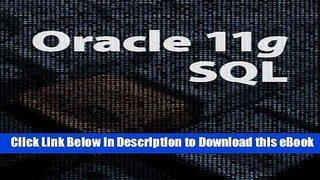 DOWNLOAD Oracle 11G: SQL (Book Only) Mobi
