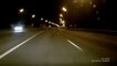 Quand un cycliste coupe la route à un automobiliste roulant à pleine vitesse