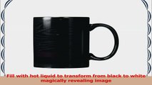 3dRose Letter C Monogram Black White Zebra Stripes Print Hot Pink Magic Transforming Mug 8713503e