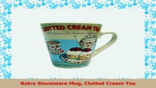 Retro Stoneware Mug Clotted Cream Tea a065f3ae