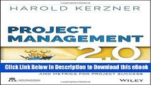 EPUB Download Project Management 2.0: Leveraging Tools, Distributed Collaboration, and Metrics for