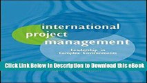 EPUB Download International Project Management: Leadership in Complex Environments Kindle