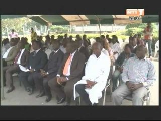 Santé: Temps forts de la cérémonie de remise de matériel au CHU de Cocody