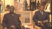 Daoukro: Le Président Henri Konan Bédié a échangé avec Boureima Badini et le couturier Pathé O