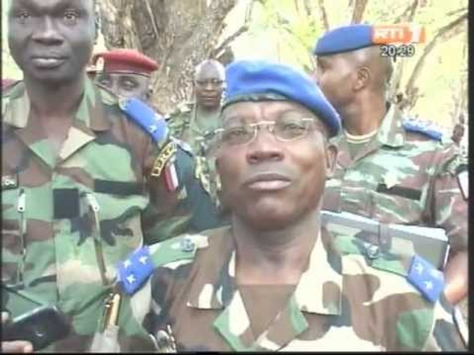 Le chef d'Etat Major Soumaïla Bakayoko en tournée dans l'ouest du pays