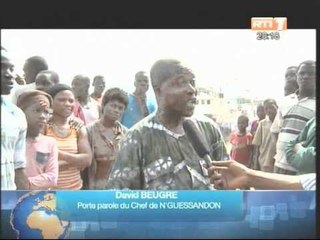 Un bateau clandestin en provenance du Ghana a échoué aux larges des cȏtes de Grand-Lahou