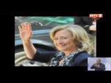 Portrait de Hillary Clinton, secretaire d'Etat américain