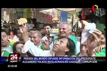 Prensa mundial informa así sobre investigación contra Alejandro Toledo