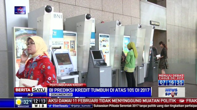 BI: Pertumbuhan Kredit Indonesia Diprediksi Hingga 12 Persen