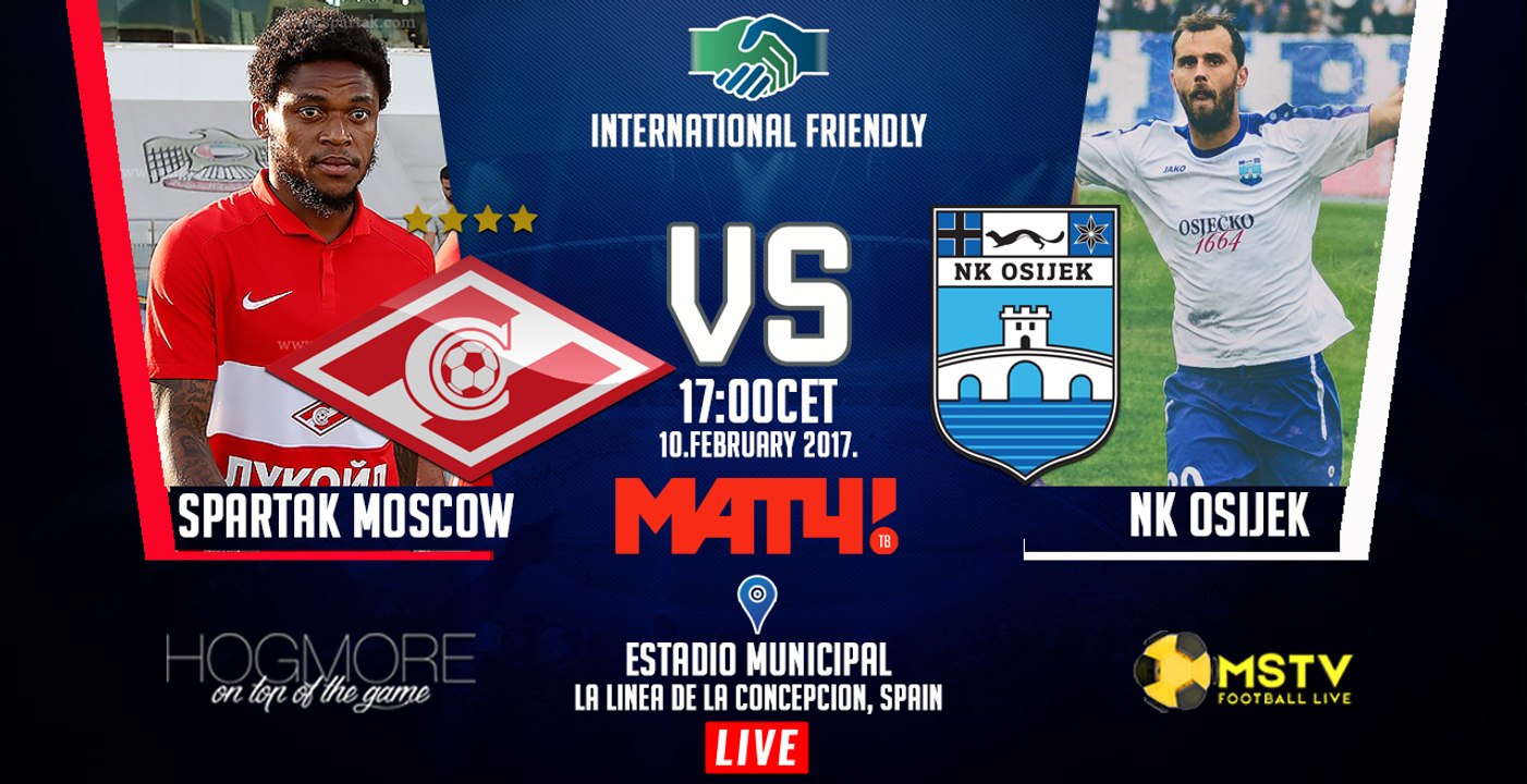 NK OSIJEK vs. SPARTAK MOSCOW