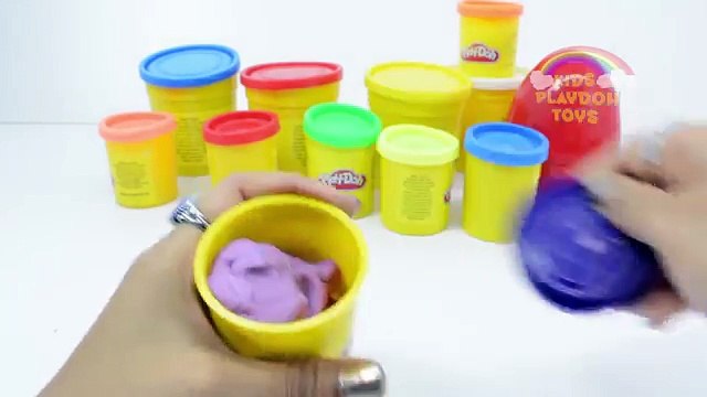 Colors Dragon Playdoh Toys for Babies | 3D Dragon Clay Animation Play Doh Toys for Kids
