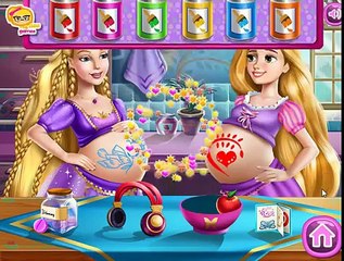 Barbie And Rapunzel Pregnant Princess Disney / Барби и Рапунцель Беременные Принцессы