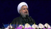 Rohani envia recados a Trump no 38º aniversário da Revolução Islâmica