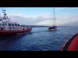 Barca a vela con 91 migranti, operazione di soccorso della Guardia Costiera - Leccenews24