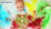 Colors Baby Bath Learn Colours Collection - Foam Bath Born Baby Doll Learning Color