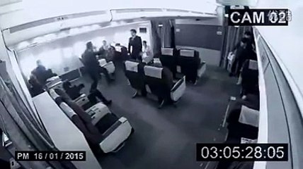 Real Fight in a plane - Mix Entertainment