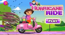 Dora the Explorer exploradora is riding her Nice Rose Scooter ~ Play Baby Games For Kids Juegos ~ 4X