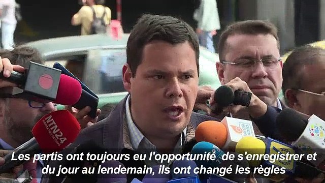 Venezuela : l'opposition en péril avant les élections locales