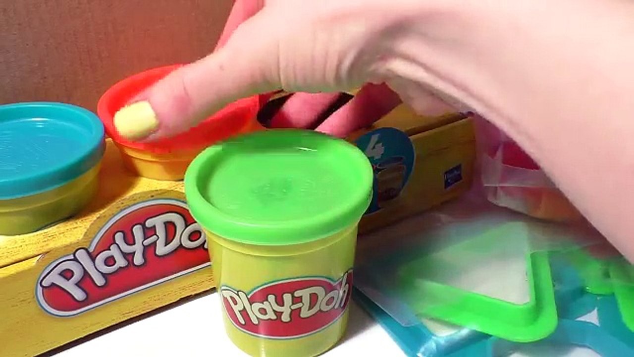 Play-Doh Numbers Shapes Colors Count 1-10 Kids Cool Math Games Fun Preschool Playdoh Dough Playdough