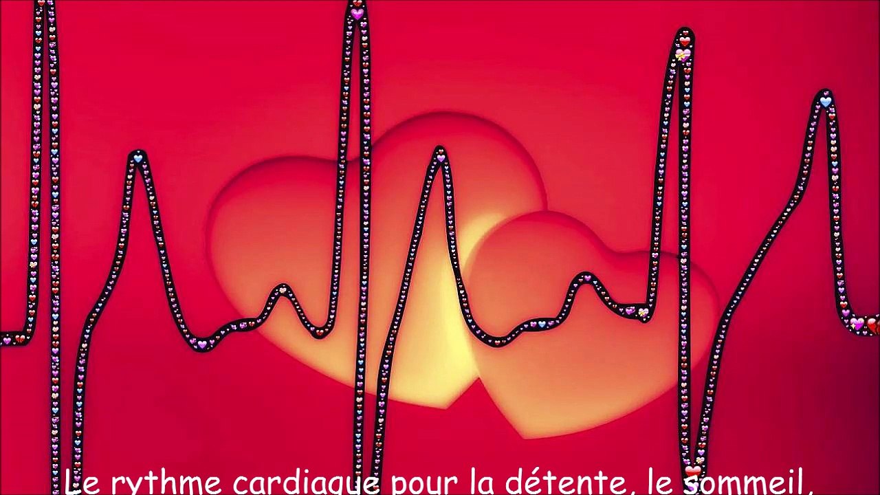 Le rythme cardiaque pour la détente, le sommeil, la méditation, l'enfant, le nouveau-né, l'étude