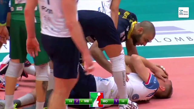 Volley : Earvin Ngapeth met KO un adversaire