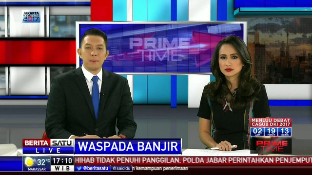 Ketinggian Air di Bendung Katulampa Terus Bertambah