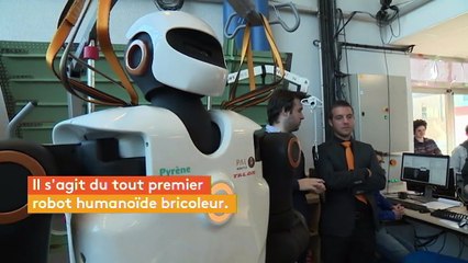 Dites bonjour à Pyrène, le premier robot bricoleur