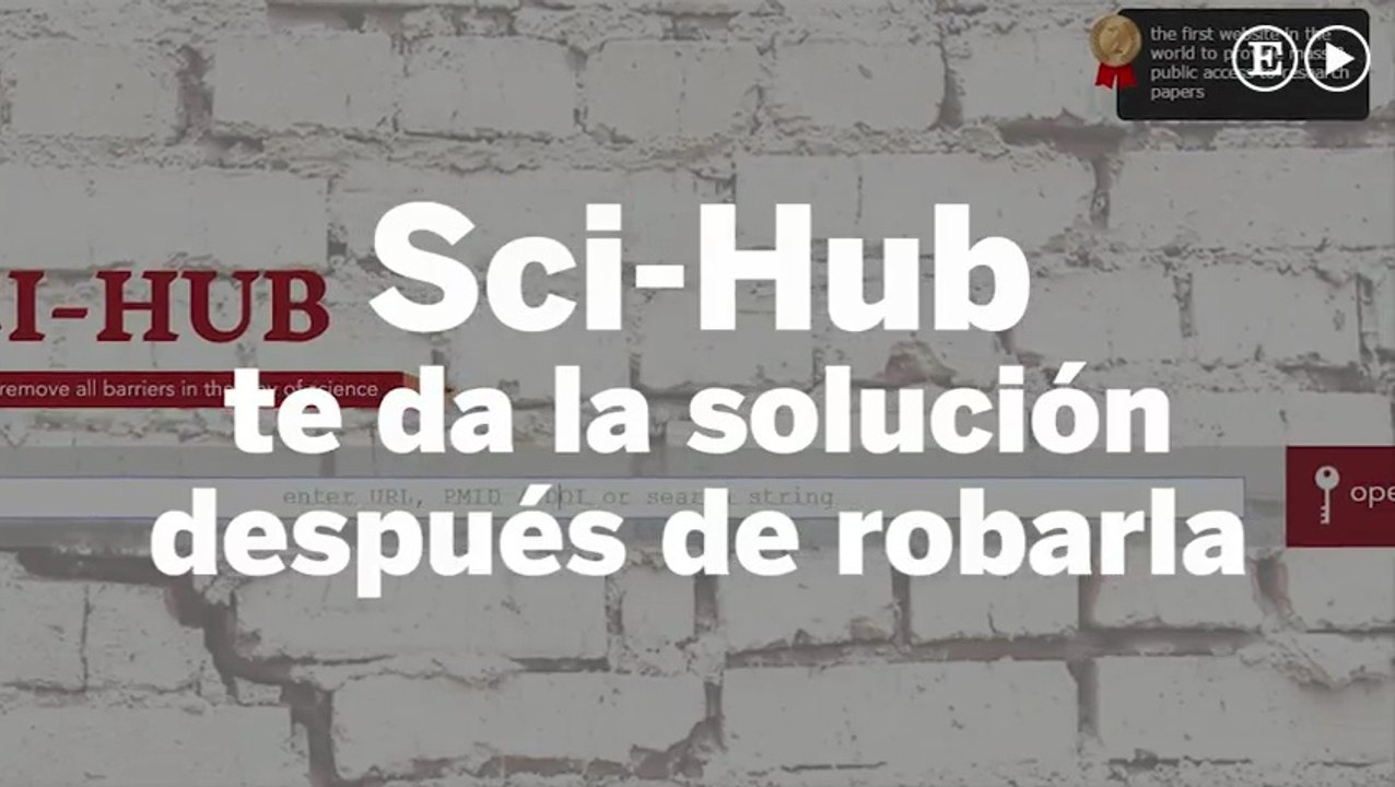 Robar en pro del conocimiento científico
