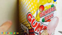Classic Dubble Bubble Gumball Coin Bank Unboxing | Surprise Eggs Unboxing Toy Review