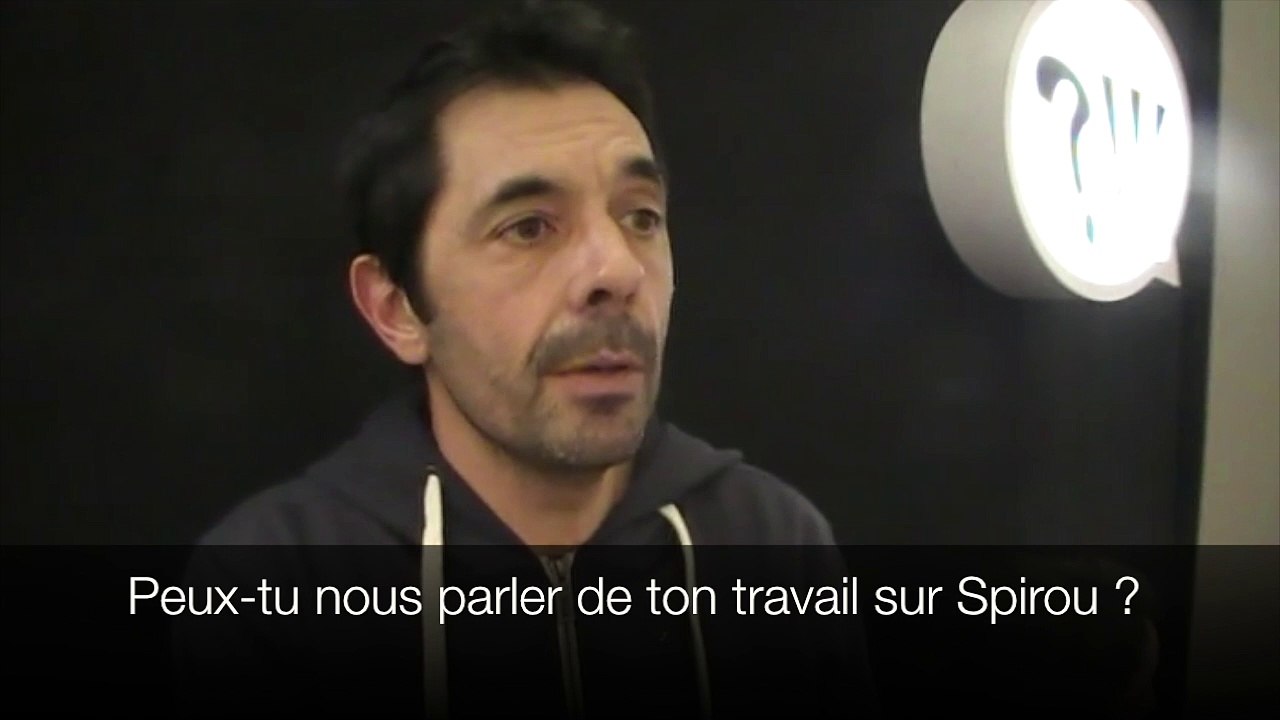 Olivier Schwartz en interview pour PlaneteBD