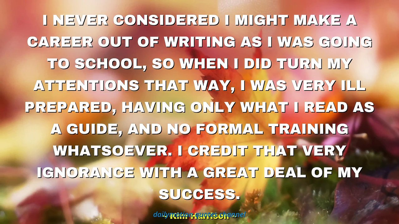 Kim Harrison Quotes