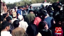 University students protest death of 4 students in Karachi 10-02-2017 - 92NewsHDPlus
