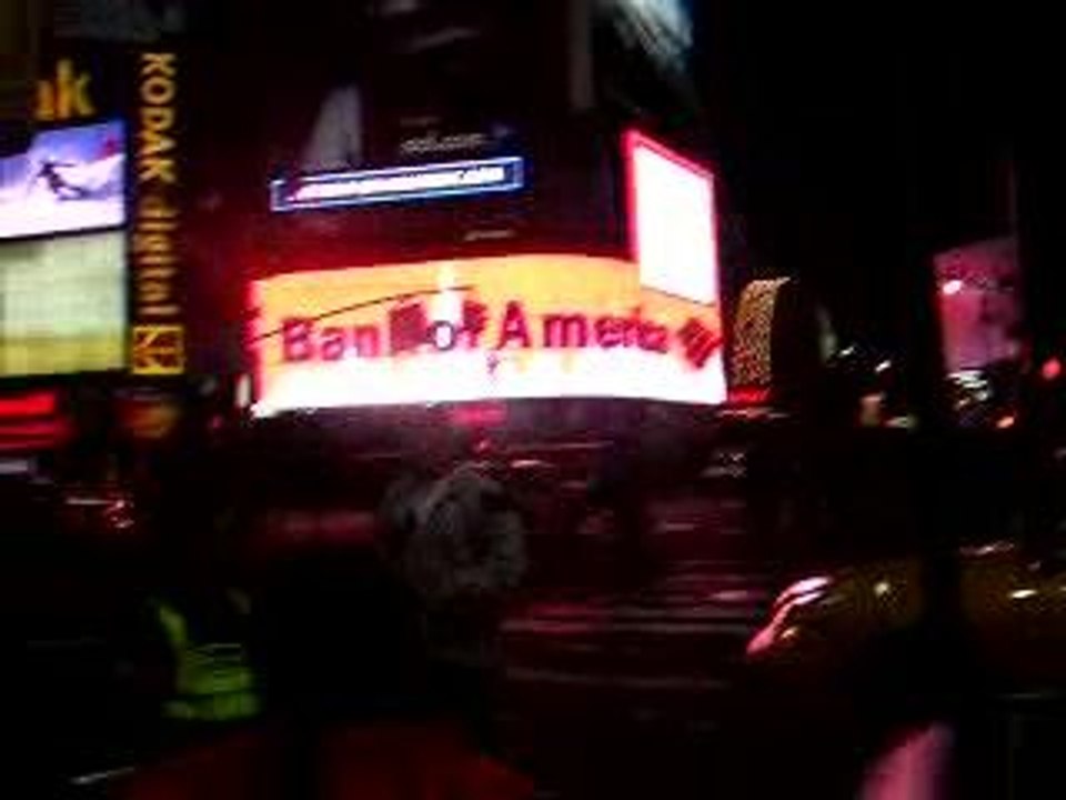 les ricains sur times square