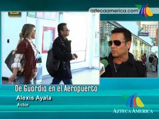 ¡Alexis Ayala en el Aeropuerto!