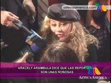 ¡Aracely Arambula habla mal de reporteras!
