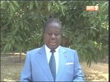 Message du nouvel an du Président du PDCI Henri Konan Bedié