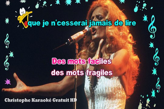 Dalida & Alain Delon - Paroles, paroles KARAOKE / INSTRUMENTAL