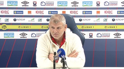 La conférence de presse avant Dijon FCO - SMCaen
