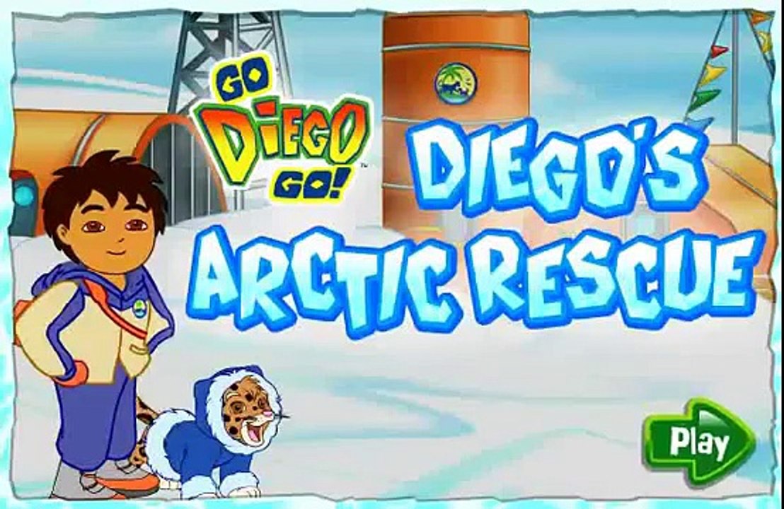 Diegos Arctic Rescue Games-Dora The Explorer