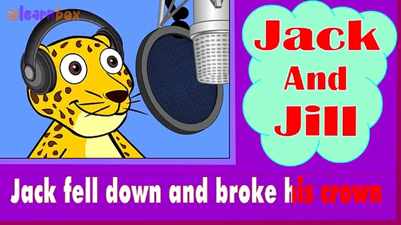 Jack And Jill! Nursery Rhyme! Animated Song With Full Lyrics for Childrens