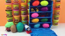 Play Doh Surprise Eggs Thomas And Friends Case Minions Tom And Jerry Minecraft