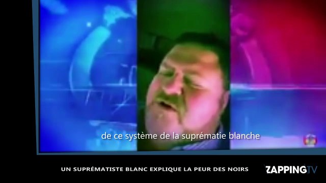 Pourquoi les blancs ont peur des noirs ? Les propos chocs d'un suprémaciste blanc (vidéo)