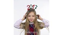 5 MINUTES CRAFTS | Creative Christmas hairstyle for little girls