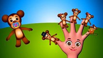 Finger Family Monkey 3D [Finger Family Songs] Cartoon Children Nursery Rhymes For Children